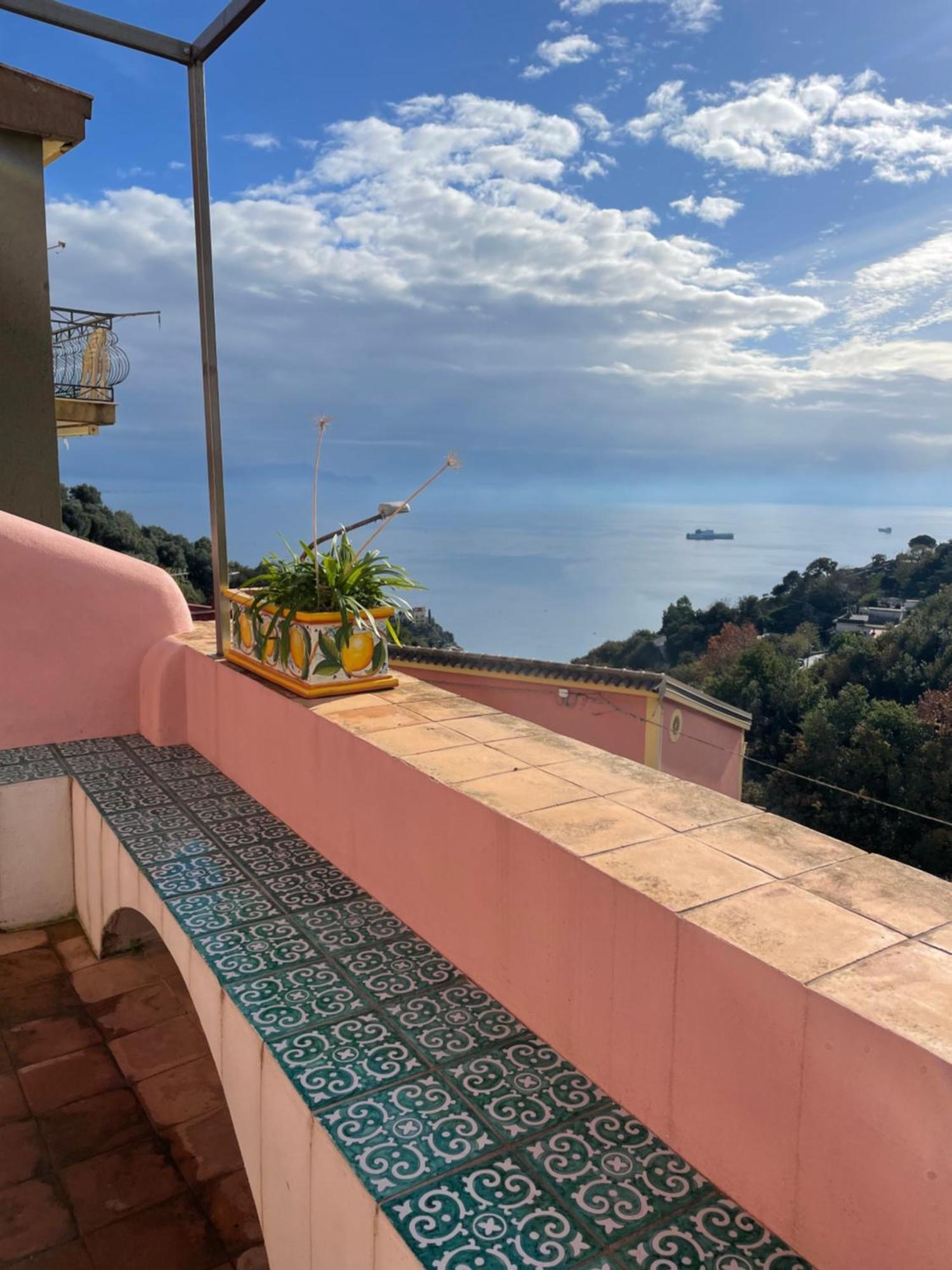 Ferienwohnung Casa Di Zia Rosaria Sea View Vietri Exterior foto